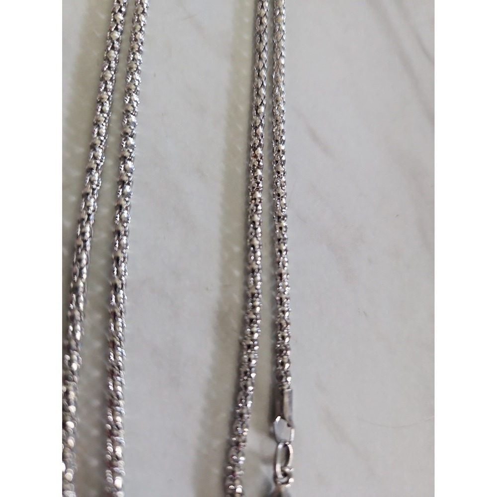 Betsey Johnson Multi-Crystal Gunmetal Butterfly Large Pendant Silver Necklace - Picture 6 of 8